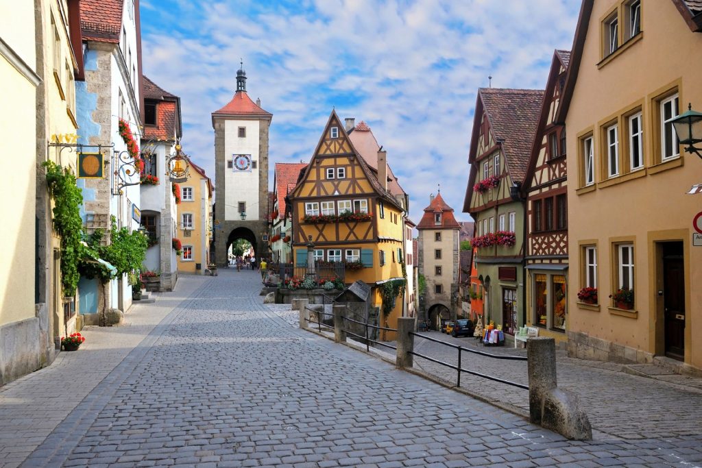 เมือง ROTHENBURG OB DER TAUBER เยอรมนี